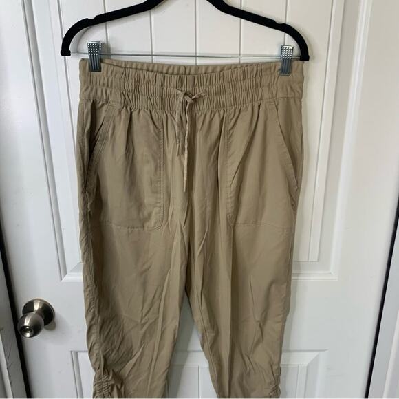 The north face tan aphrodite hiking pants size large women's - Picture 2 of 9
